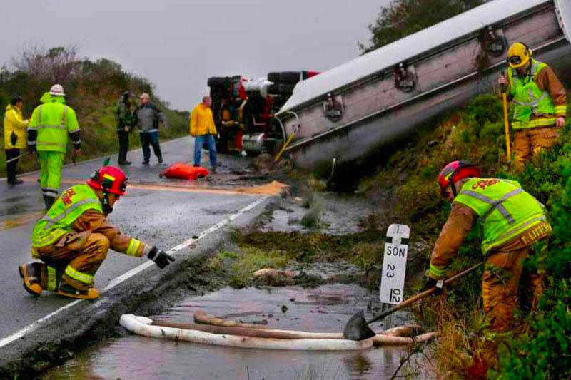 Gas Spill Cleanup