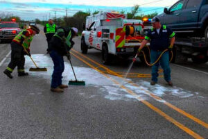 North Texas Spill Response Forklift Drum Puncture Cleanup Service North Texas